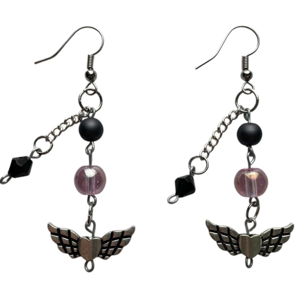 Sanrio Earrings Hanmade Kuromi!